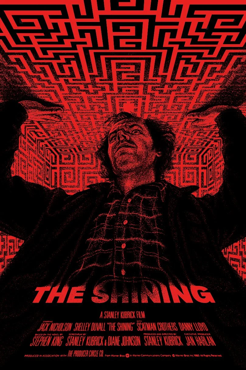 The Shining by Dalton Frizzell poster release | Layered Butter